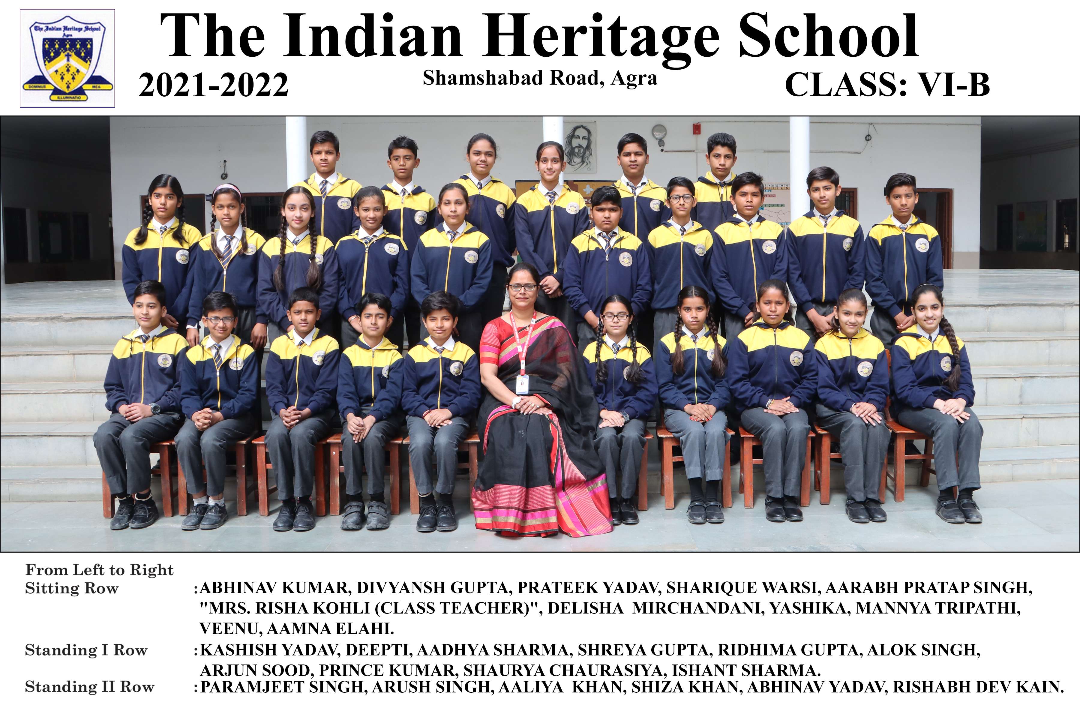 Classes Nursery to XII.